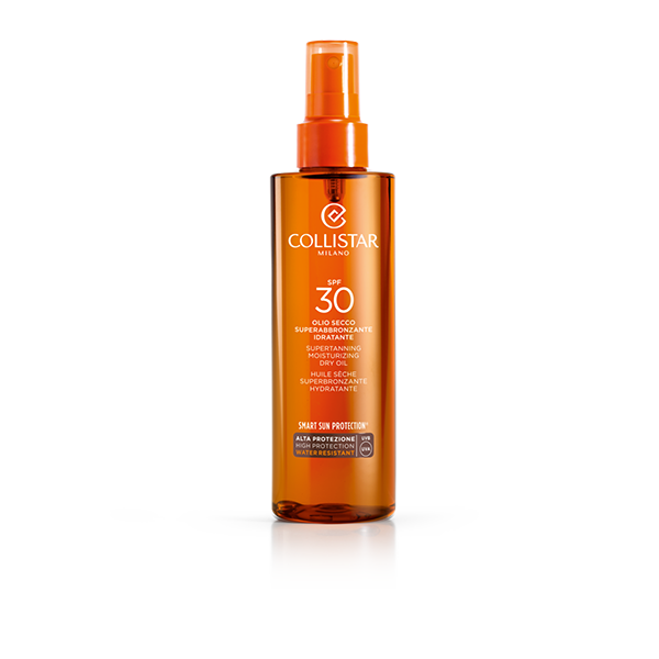 Ξηρό λάδι ενυδάτωσης Supertanning Moisturizing Dry Oil SPF 30, SPF 6 και SPF 15.